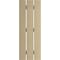Ekena Millwork Rustic Three Board Spaced Board-n-Batten Rough Cedar Faux Wood Shutters, 17 1/2W x 84H, PR SHUBSS17X84RCPR - alternate 5